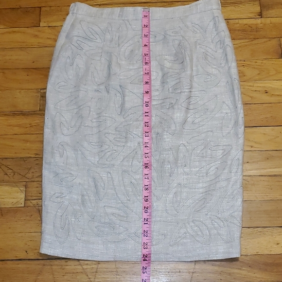 Perfect Carmen Marc Valvo pencil skirt sz 6 - Picture 7 of 7